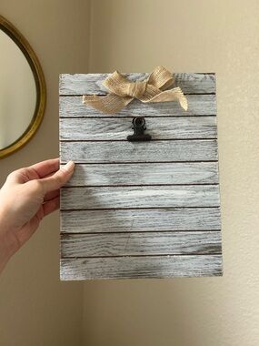 Rustic Photo Frame w/ Stand